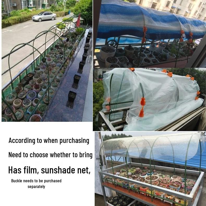 Plastic-Coated Steel Garden Support Pipe for Greenhouses and Vegetables