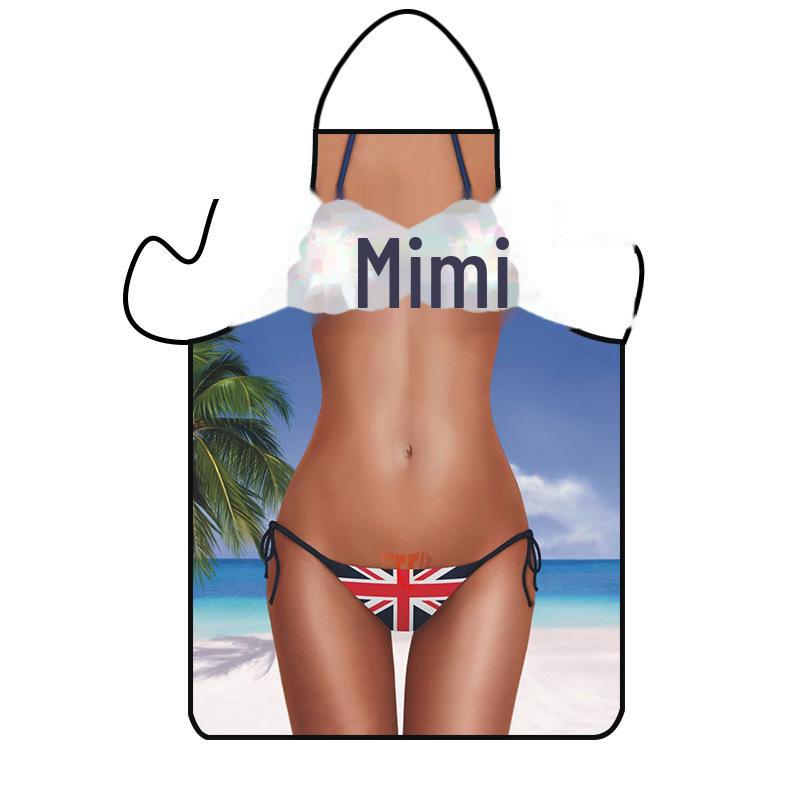 

Новинка, фартук Muscle Man - креативный забавный дизайн Mickey Bikini
