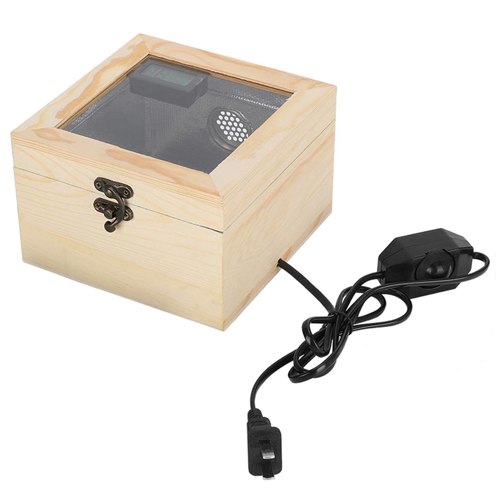 Tragbare Flip Vogel Zucht Box Holz Papagei Warm Inkubator Vogelkäfig