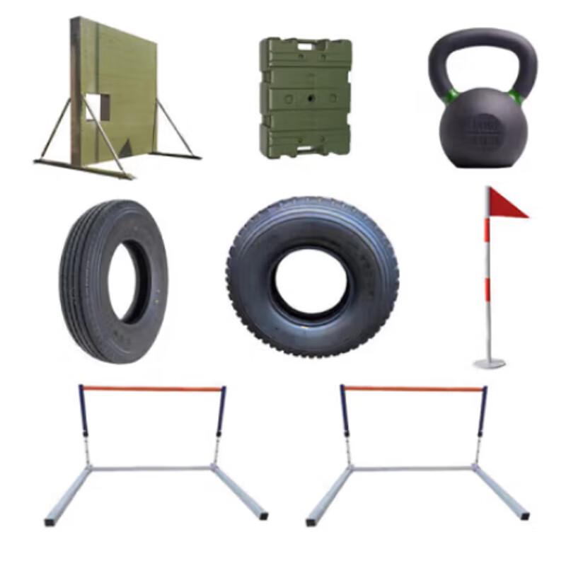 Zhong Aoliqiang 8-Item Obstacle Training Equipment Set