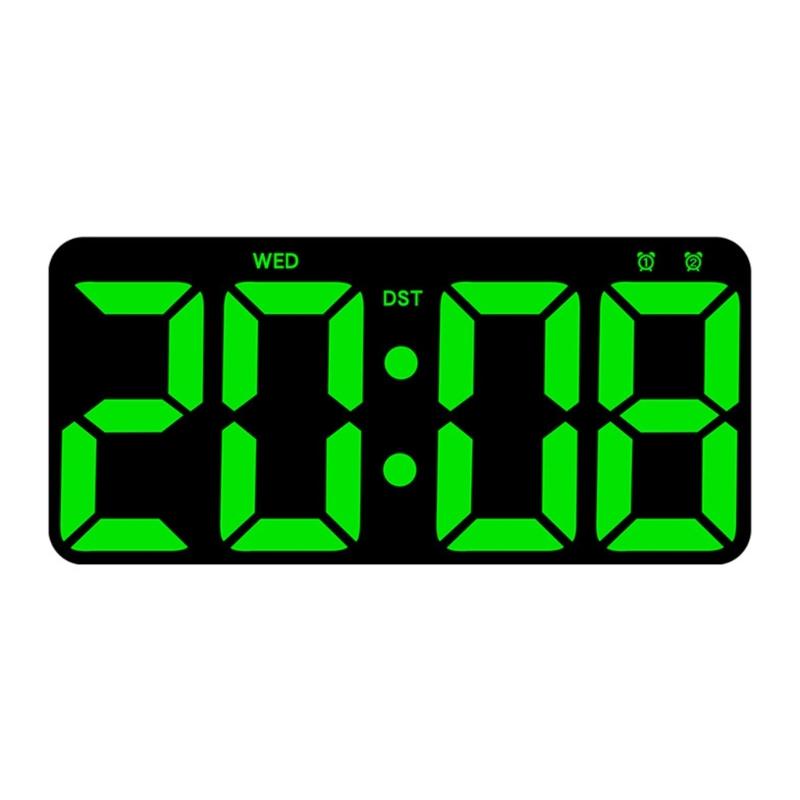 

Multifunctional Digital Clock with Numbers, Countdown Feature, and Built In Thermometer for Home or Office
