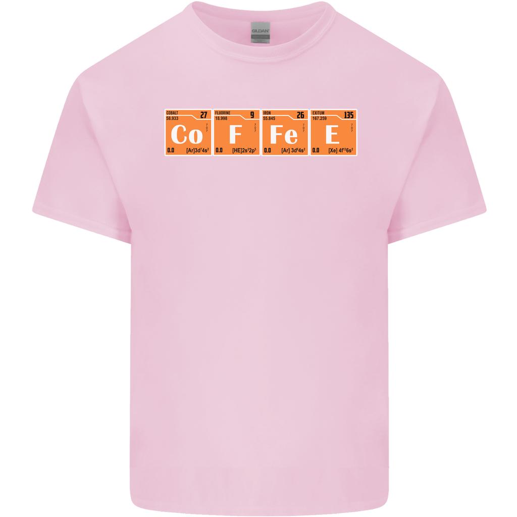 Coffee Periodic Table Chemistry Geek Funny Unisexs Light Cotton TShirt