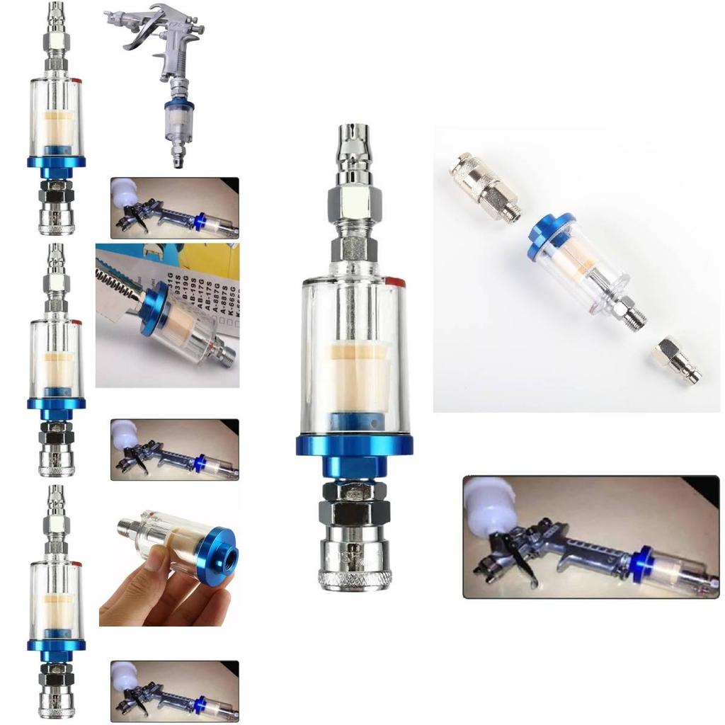 Premium Spray Gun Water Separator Pneumatic Filter Kit For Air Compressor Accessories