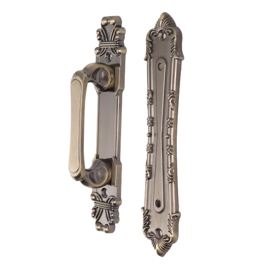 Barn Door Handle Iron Rust Prevention Farmhouse Pulling Handles for Cabinets Closets Drawers Doors Wardrobes Antique