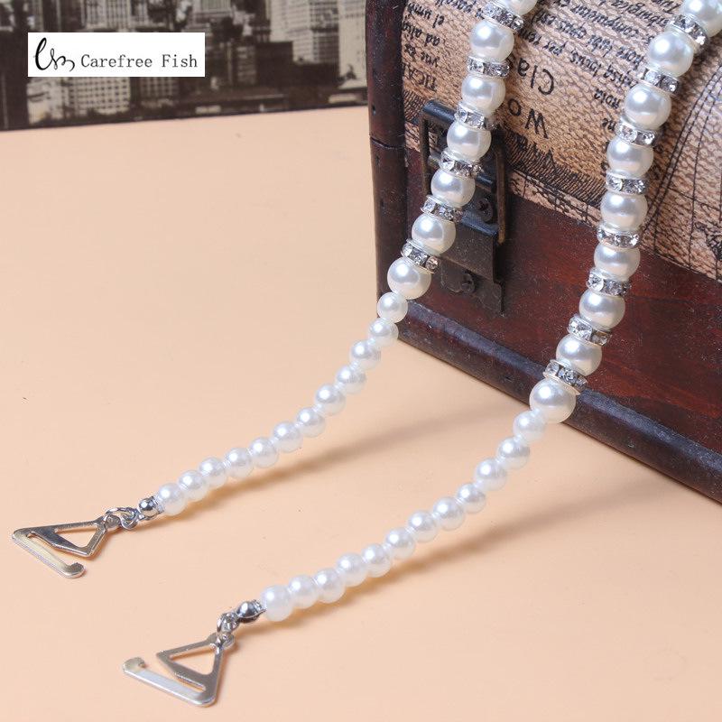 Brautunterwäsche Strass Perlen BH-Träger - Einzel-, Doppel-, Dreifachreihen