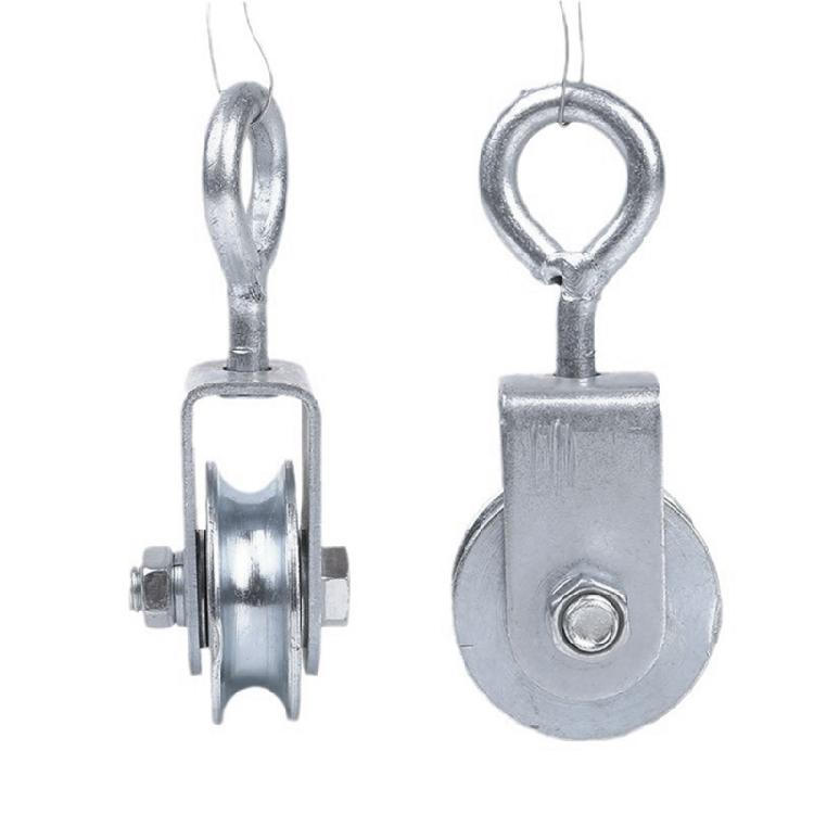Compactly Cable Pulley Wheel With Robust Construction For Strength Exercises And Workshop Applications DIY Projects
