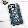 Persian Carpet Floral Pattern Phone Case For iPhone17,16,15,14,13,12,11 Plus,Pro Magnetic For Magsafe Wireless Charging