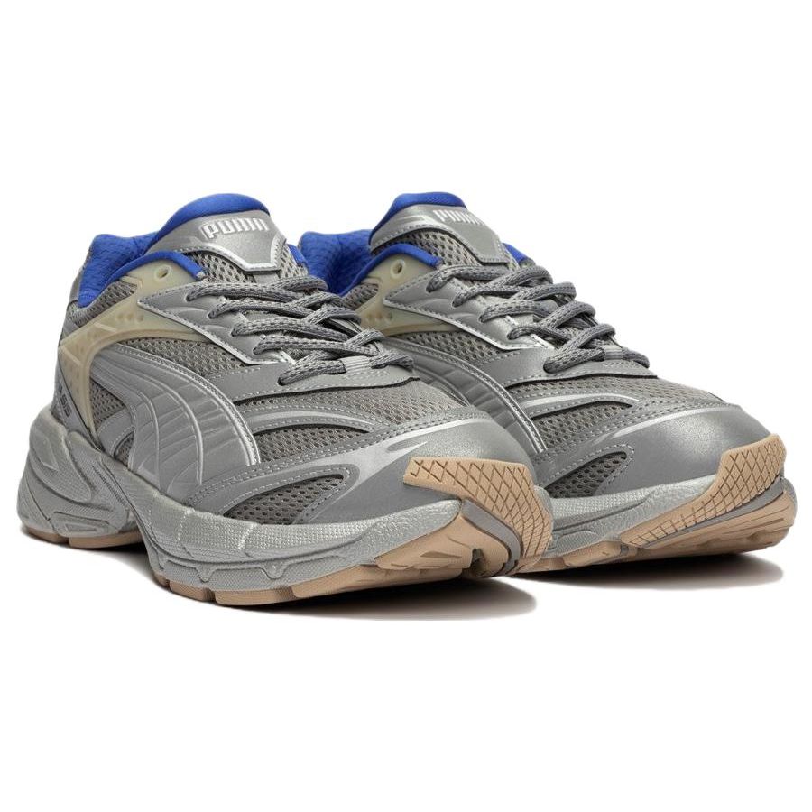 Puma Velophasis Bionic Unisex Trampki Srebrny Matowy-Srebrny Królewski-Szafirowy 390753-01