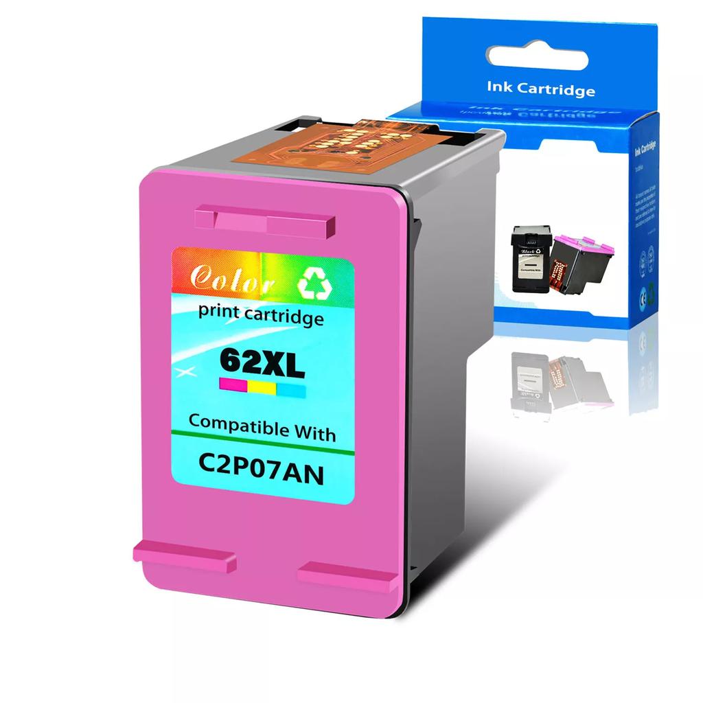 62 62XL Black/Tri-Color Ink Cartridge For HP Envy 5540 5545 5660 7640 7645 8000