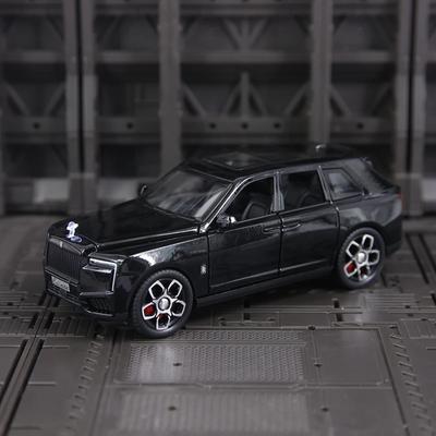 1/32 Rolls Royce Cullinan Car Model Alloy Diecast Off-road Vehicle Toy With Sound and Light Camping Car Model For Boys Gifts
