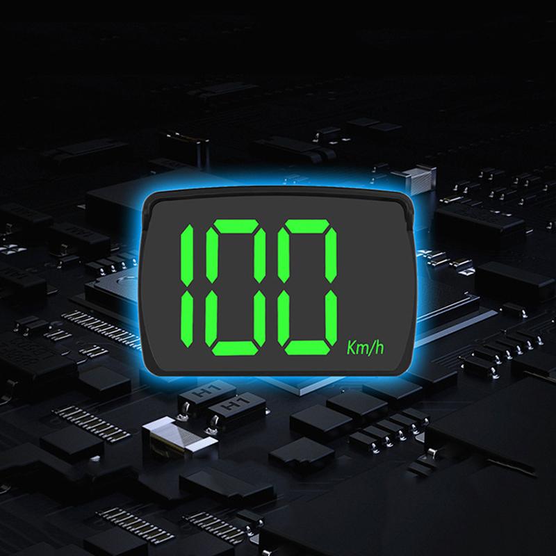 

Универсальный автомобильный HUD цифровой спидометр проекционный дисплей для грузовых автомобилей спидометр дисплей км/ч питание от USB