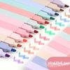 12 Colori Pennarelli Evidenziatori Fluorescenti Corpo Quadrato Punta a Smusso Evidenziatori Colore Chiaro Pennarelli Evidenziatori per Cancelleria da Ufficio