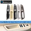 LHD RHD Left Right Hand Driver Car Door Armrest Window Switch Panel Pull Handle Cover Trim For BMW X5 X6 E70 E71 E72 2007-2013