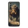 Wild Boar Case For Realme C67 C63 C55 C53 C35 C25 C21 GT 2 3 5 6 10 11 12 13 Pro Plus 5G Soft TPU Phone Cover Fundas Capas Bags