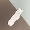 Hehe Socks - Solid Color Women's Socks - Versatile Socks - Rolled Edge - Mid-calf Length - No Heel - All-season Style - Spring, Autumn and Winter