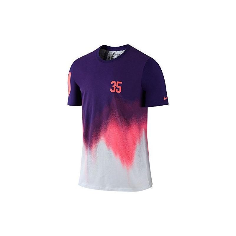 Мужской пуловер Nike SS23 Color Block с круглым вырезом и принтом номера 717313-100 L