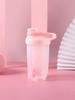 1pc 16.9oz/500ml Shaker Protein Bottle Powder Shake Cup Water Bottle Plastic Mixing Cup Body Building Exercise Bottle