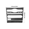2Pcs For Infiniti G37 Sedan 10-13 Carbon Fiber Interior Radio Console Cover Trim