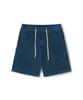 Laijeuaenbillou Sommer-Cord-Shorts, in der Farbe Blau, gefärbt