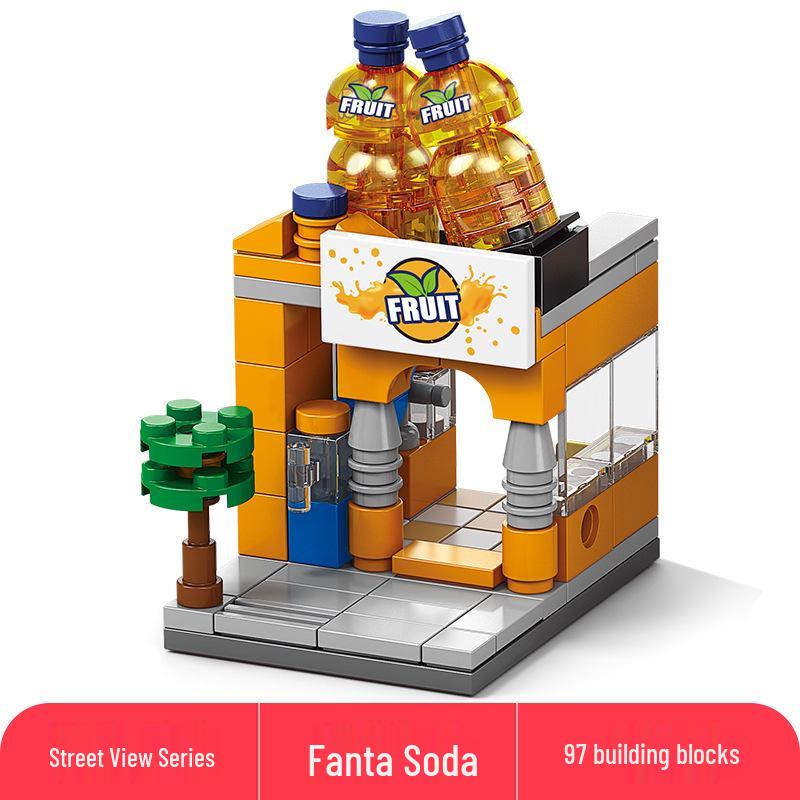 Lele Brothers Compatible Building Blocks: Educational Interlocking House Model for Kids