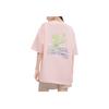 Fila Fusion Dopamine Colorful Round Neck Pullover Soft Comfortable Casual Breathable Short Sleeve T-Shirt Unisex T-Shirt Rainbow-Pink T11U423106FPK