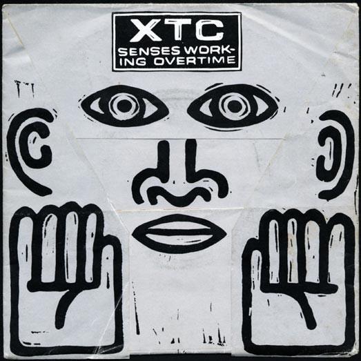 

7inch Record XTC - Senses Work Overtime VS462 VIRGIN 1982 UK Rock Used