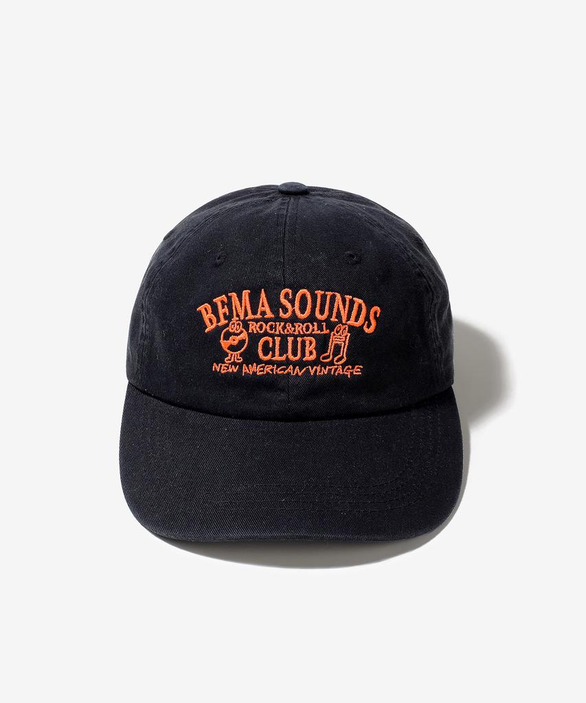 Beollunpeulenjeu Bfma Sounds Rock&Roll Club Washed Ball Cap Black