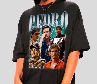 Unisex Pedro Pascal Shirt - Celebrity Bootleg Tee,Mandalorian Movie Shirt,Din Djarin Tshirt