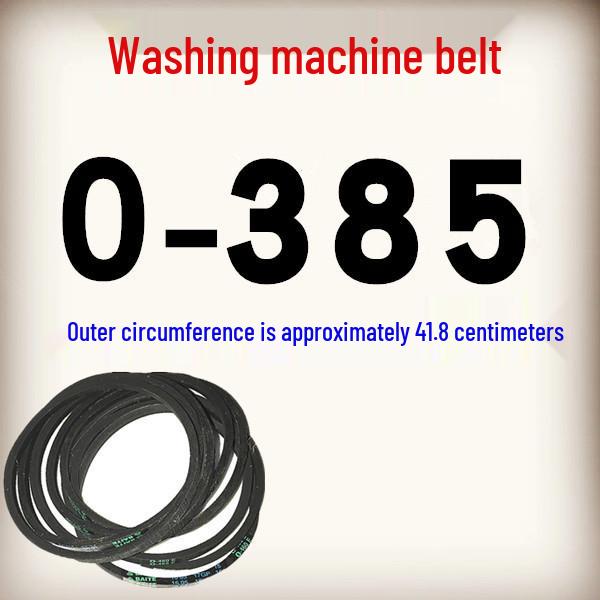 Agitator Washer Belt Kit: O-Ring, V-Belt, Transmission Belt, Conveyor Belt, Motor Belt Accessories