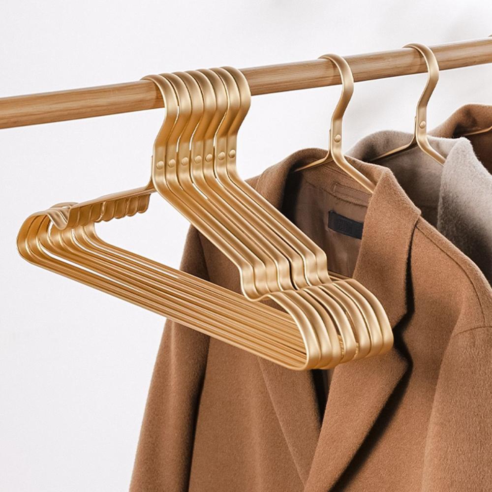 Wardrobe Hanging Luxury Anti-slip Storage Organizer Coat Hangers Drying Rack Clothes Holder
