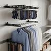 Portable Clothes Drying Rack Space Saving Multifunctional Laundry Storage Hanger for RV Caravan Camper Van Home Bathroom