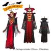 Halloween Girls Vampire Costume Dress Terrifying Horror Cosplay Outfit