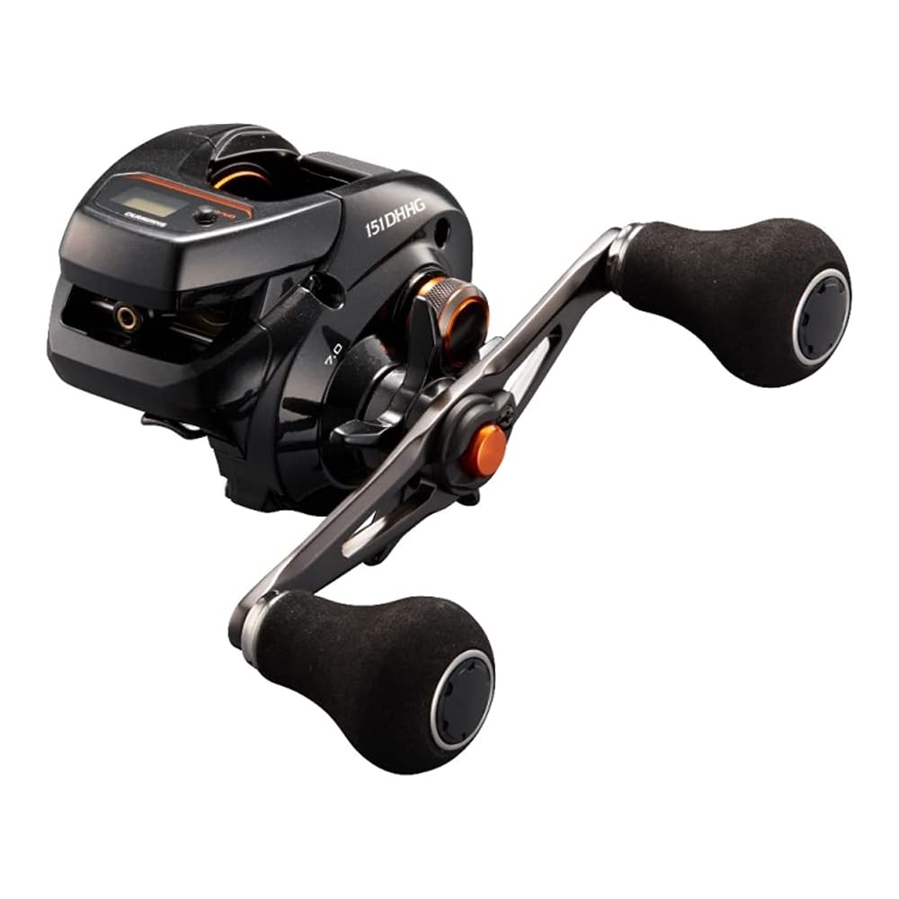 

Shimano Baitcasting Reel 21 Calcutta 151DH-HG Left Hand Metal Sutte Light Jigging Boat Fishing Gear