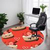 1pc Cake Chair Carpet for Office, Non-slip, Soft and Durable Office Rug for  Decoration, Perfect for Office Yy260325051