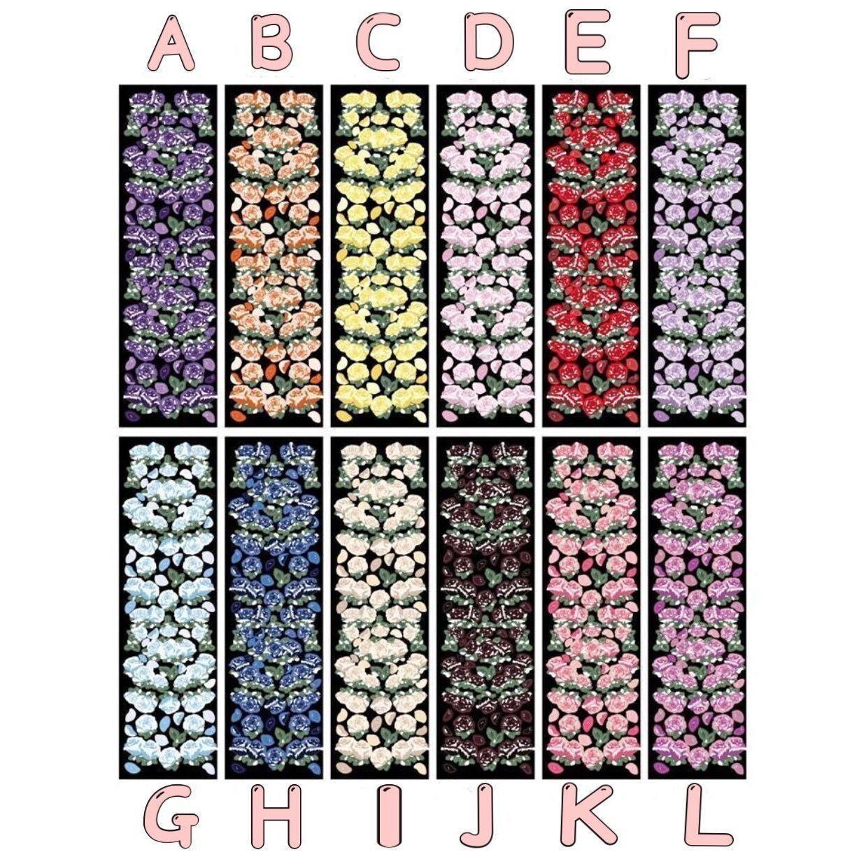 

Корейские популярные лазерные наклейки с розами Goo Card Handbook Album Stargazer Small Card DIY Decorative Material Stickers Stickers L