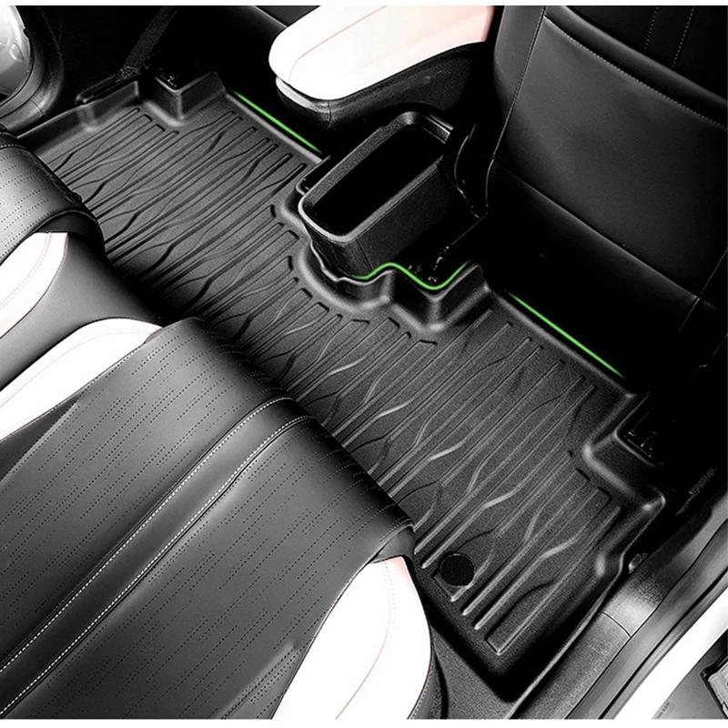 Car Floor Mats For BYD Dolphin Mini Seagulls EV 2024 Trunk Mats Waterproof Non-slip Carpet Back Seat Protector Boot Liner Tray