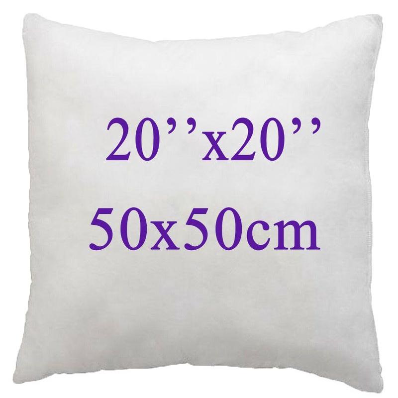 Inner Pads Cushion Inserts Fillers 14" 16" 18" Etc  Hollow Fiber Scatters Inners