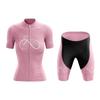 Maglia da Ciclismo da Donna Traspirante a Maniche Corte Abbigliamento per Bici Maillot Estivo da Esterno Abbigliamento da Bici da Strada Maglia da Donna Abbigliamento da Ciclismo