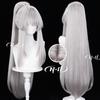 ND Hiyuki WuWa Wuthering Waves Cosplay Wigs Hair Hairpiece for Comic-con Cosplayer Halloween Costume Party Theme Heat-Resistant
