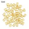 4 Colors Mini Ultra-small Belt Buttons Tri-glide Buckle Diy Dolls Buckles Doll Bags Accessories