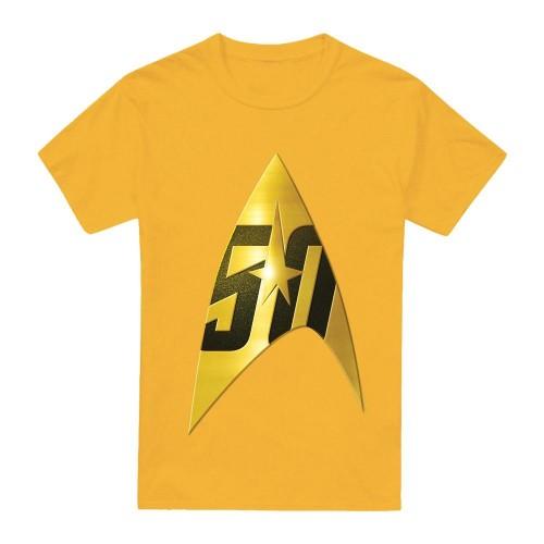 Star Trek Mens 50th Anniversary Delta T-Shirt