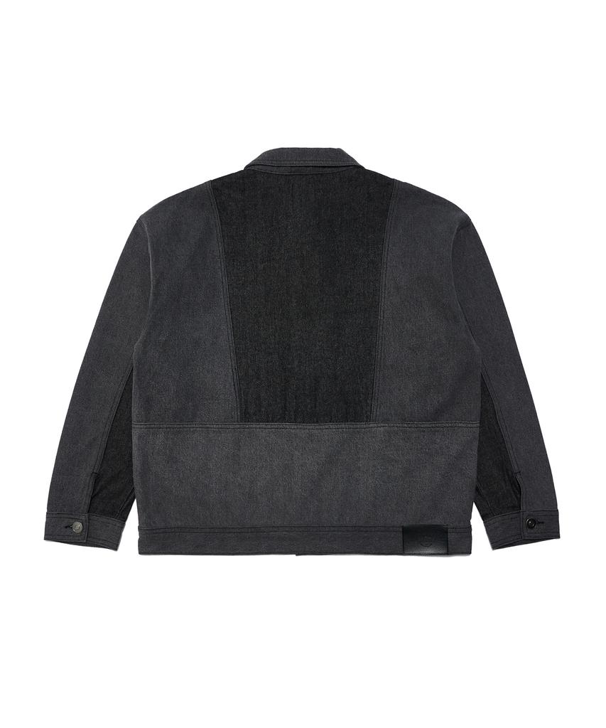 Fieldworker Oversized Block Denim Trucker