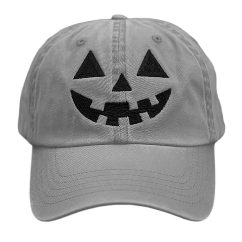 Adjustable Cotton Baseball Cap with Festive Halloween Design Fashion Hat Perfect for Trick or Treating Event