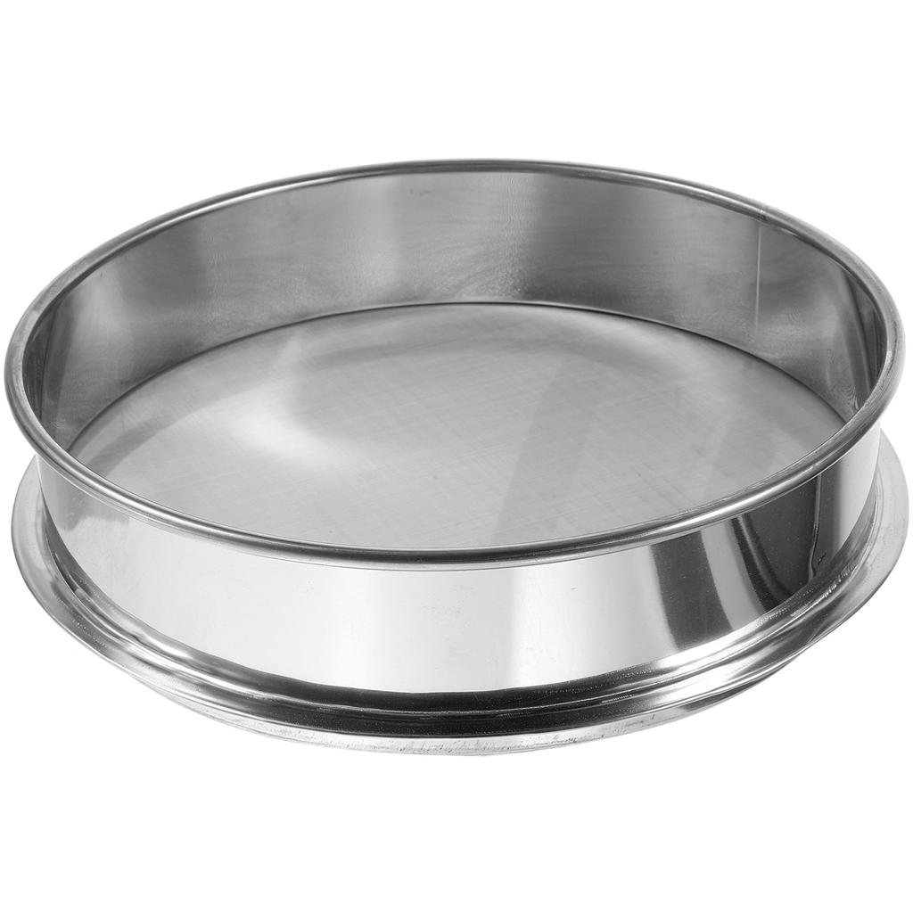 1PC Stainless Steel Herbal Extractor Stackable Sifter Shaker (20cm Diameter) Herbal Extractor Metal Herbal Extractor