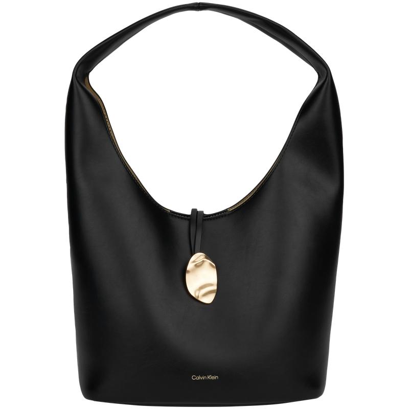 

Calvin Klein Ck Commuter Minimalist Everyday Versatile Synthetic Material Tote Bag Medium Women Handbags Space-Black 4K3176G-UB1 Basic Set (Bag)