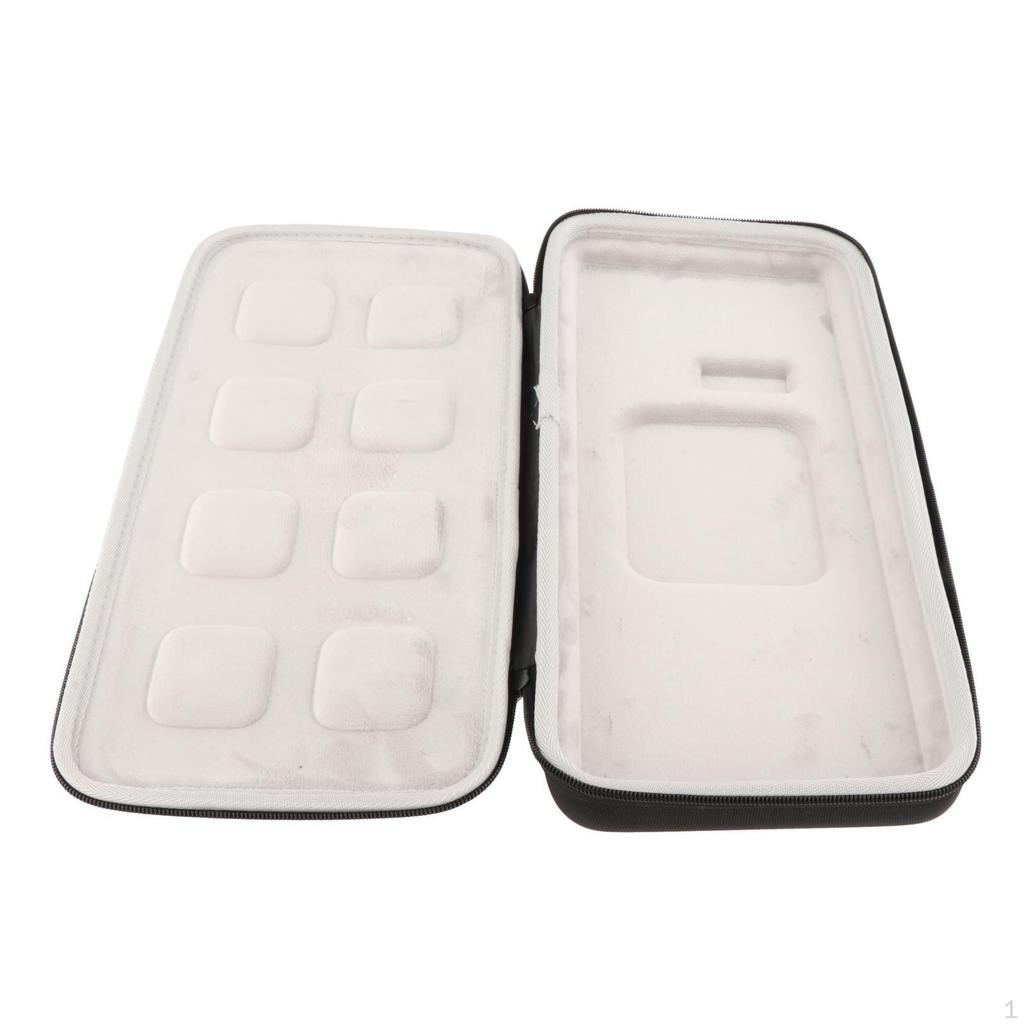 Handheld Keyboard Storage Bag High Hardness Simple Inner Foam Water Resistant Carrying Case for