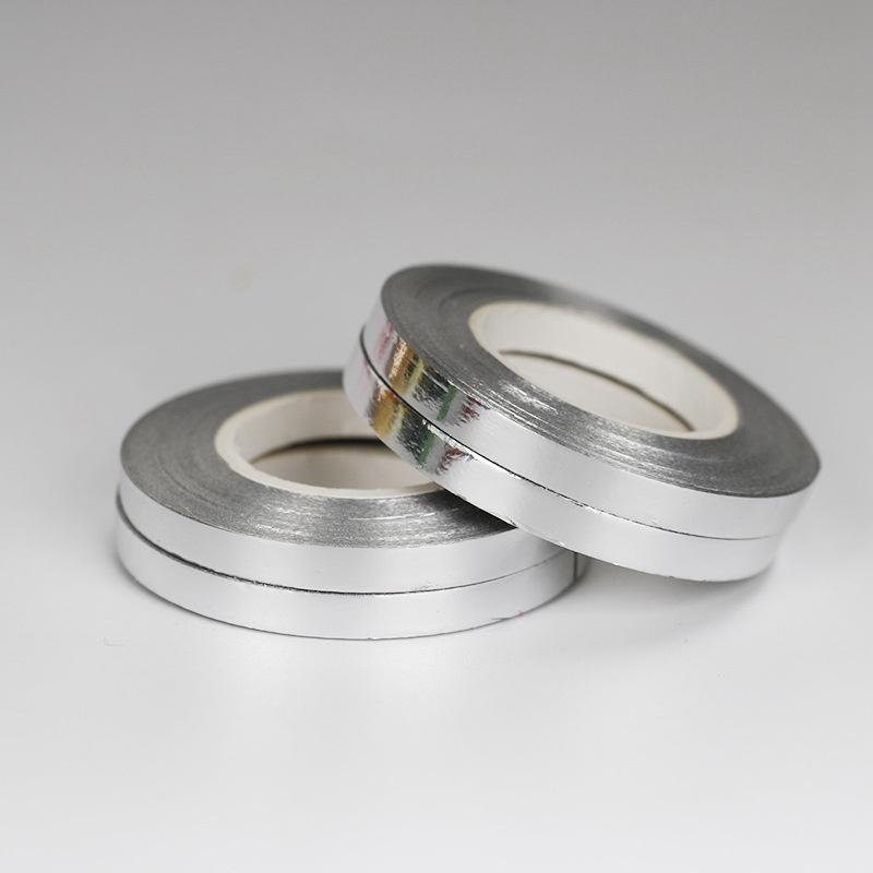 Ceremony Decoration Ribbon Party Wedding Tied Balloon Glossy 100PCS 10M Laser Supplies Wholesale Ribbon Colorful Circle