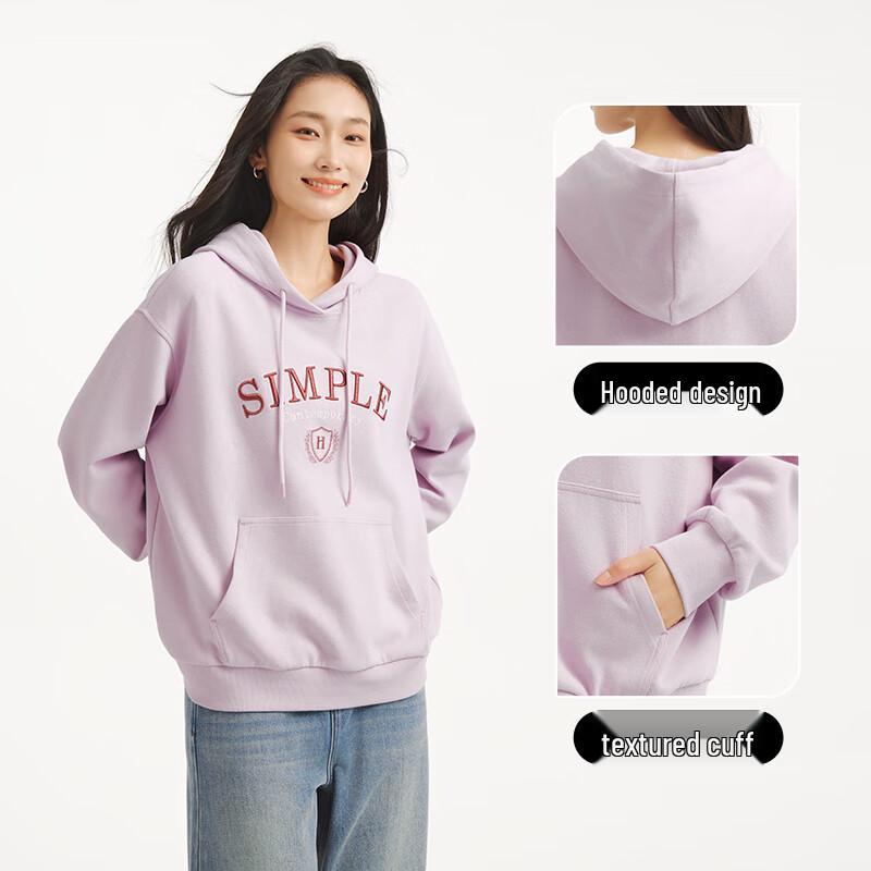 Hotwind Women's Color-Blocked Hooded Sweatshirt