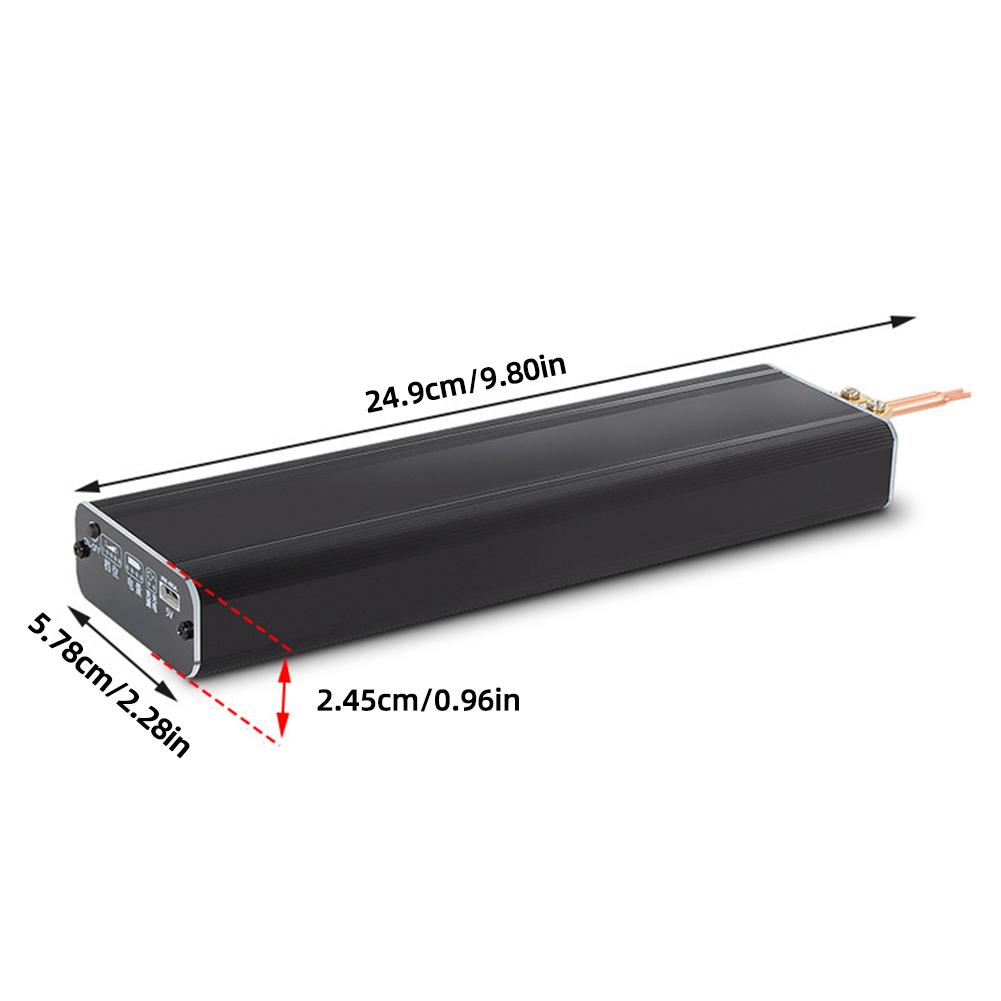 Portable Spot Welder 5000mah Handheld Mini Spot Welding Unit Spot Welding Repair Tool for 18650 Battery 0.1-0.2mm Nickel Strip