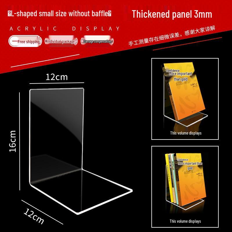 Xybp Transparent Acrylic Phone & Book Display Stand for Laptops